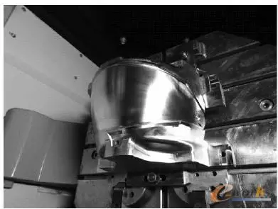 常用的摩托車頭盔鏡片模具三線立式加工中心850plus做出來的！(圖5)